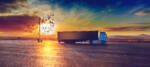 Truck,lorry and transport concept
